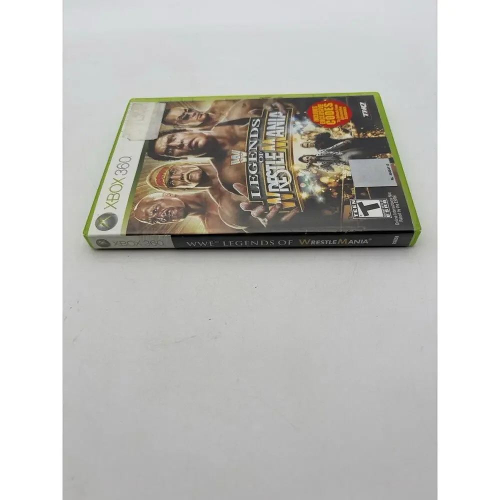 WWE Legends of WrestleMania (Microsoft Xbox 360, 2009) Tested Works VG Condition
